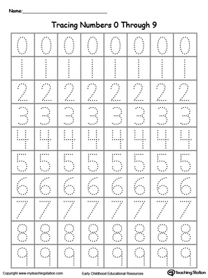 0-9 Numbers Printable: Your Ultimate Guide to Teaching and Learning Numbers