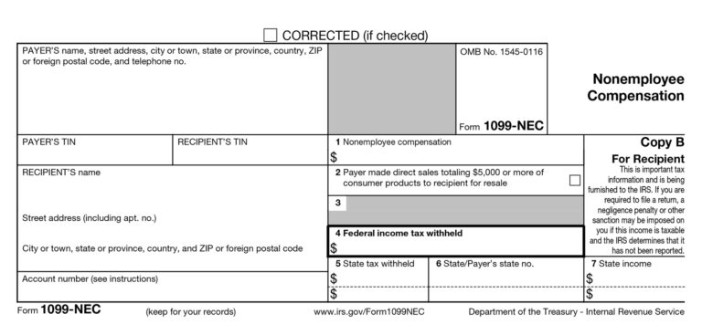 1099-NEC Printable Form: A Comprehensive Guide to Understanding and Completing It