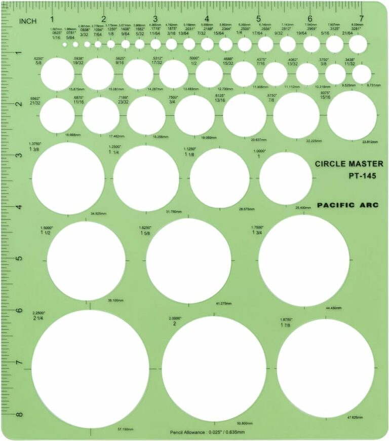 3 4 Inch Circle Template Printable: Your Guide to Versatile Crafting