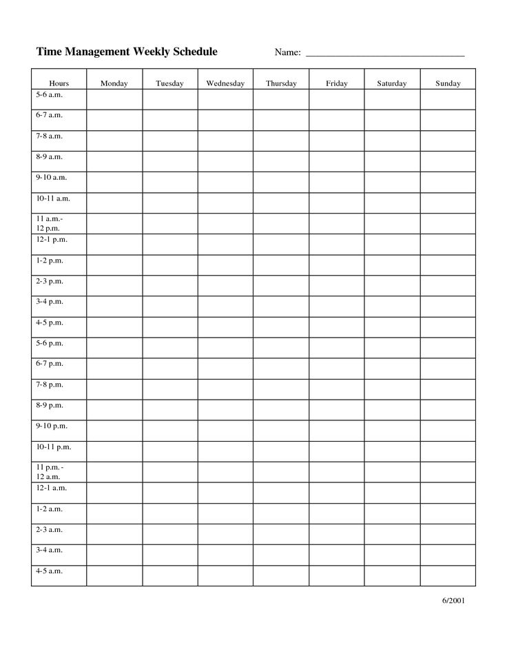 5 Day Week Calendar Printable Free: A Guide to Time Management and Organization