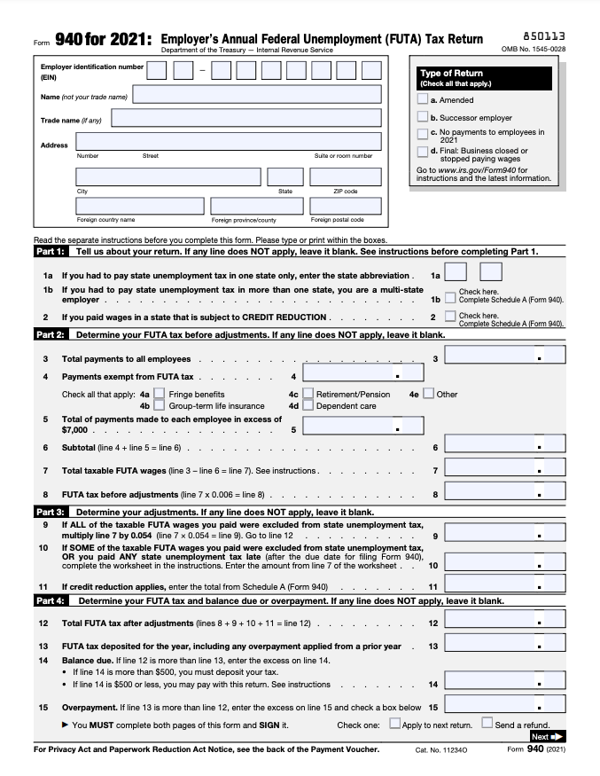 940 Printable Form: A Comprehensive Guide to Navigating Tax Obligations