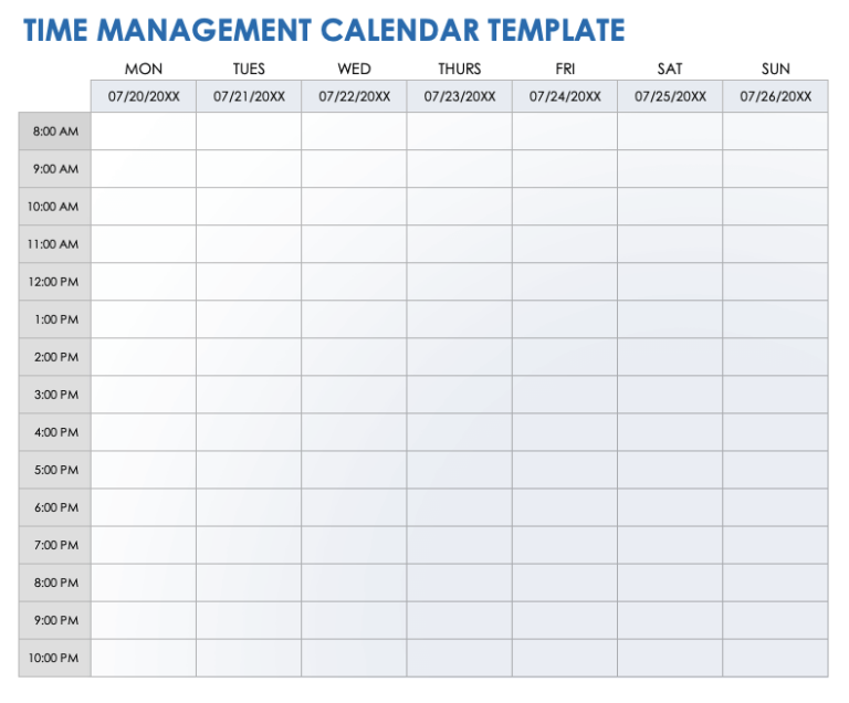 A Printable Calendar: Your Guide to Time Management and Organization