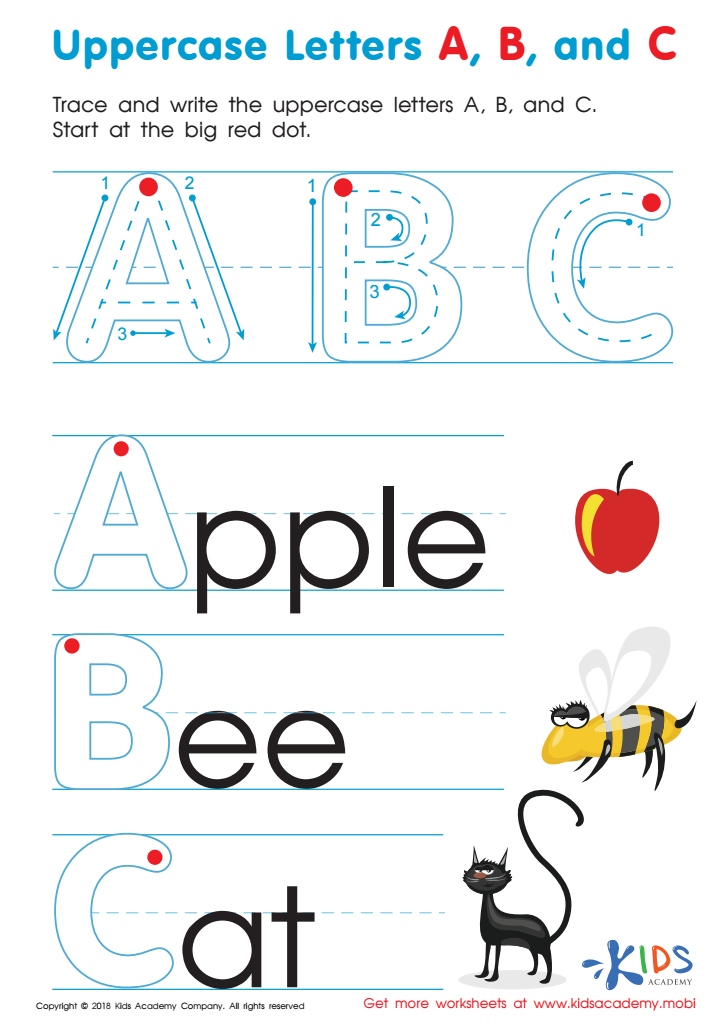 ABC Printable Worksheet: A Comprehensive Guide for Early Literacy