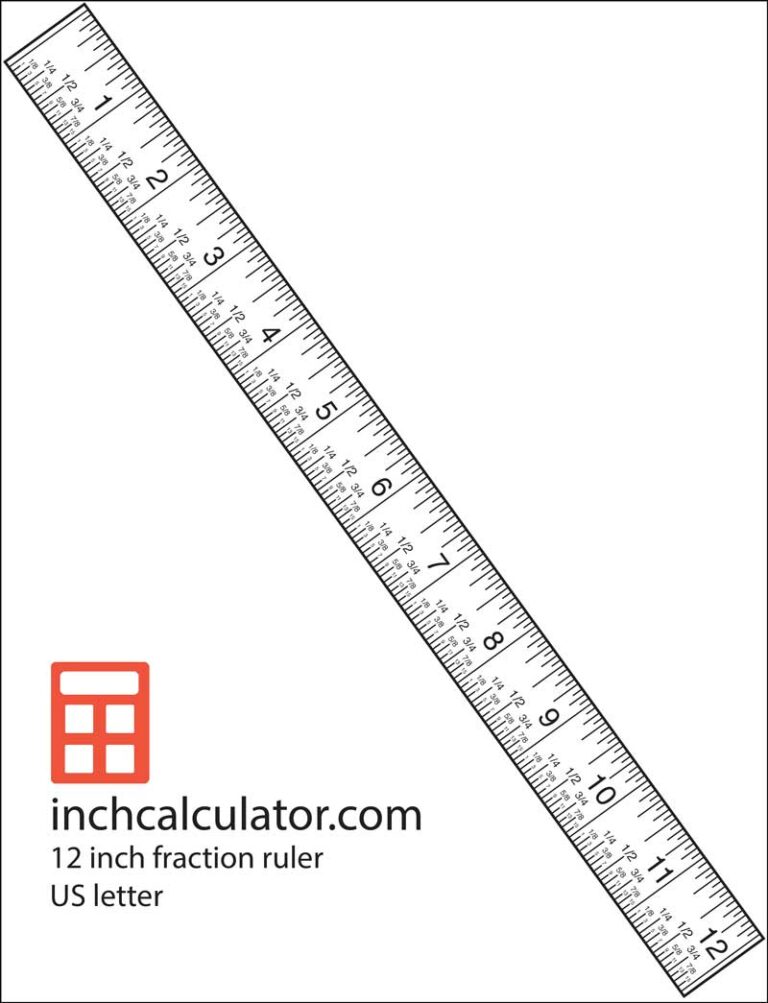 Actual Size Inch Ruler Printable: A Comprehensive Guide to Design, Printing, and Usage