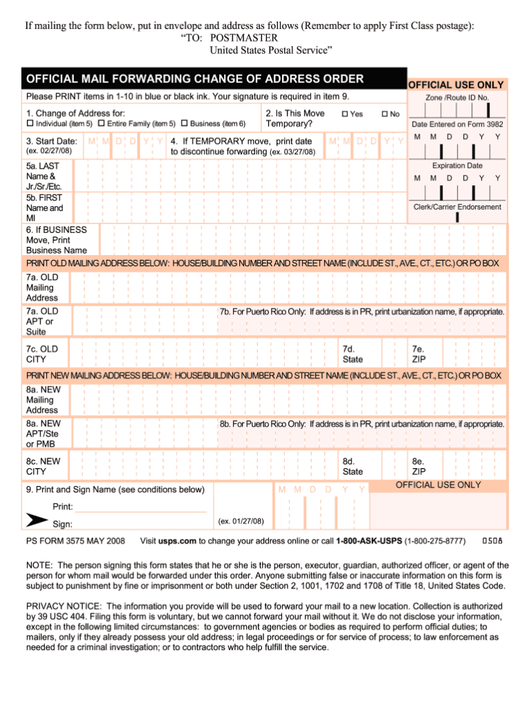 Address Change Printable Form: A Comprehensive Guide to Making a Smooth Transition