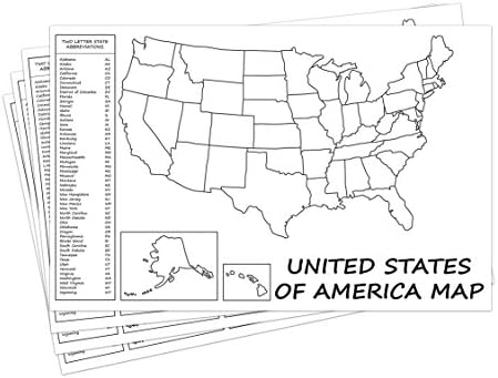 Blank US Map Printable: A Versatile Resource for Education, Business, Travel, and Personal Projects