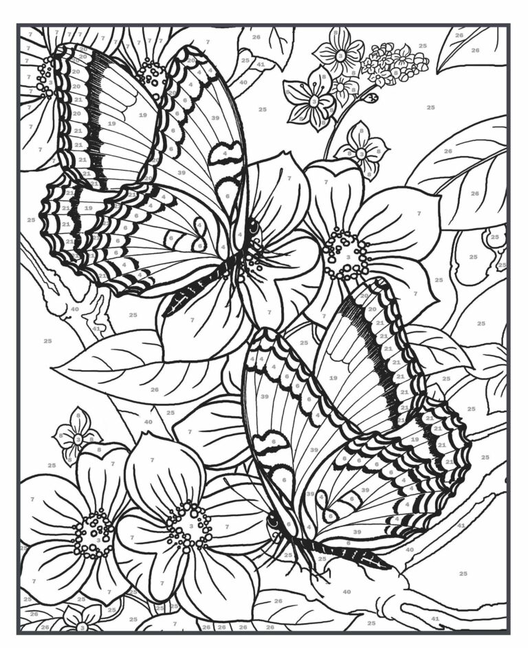 Butterfly Printable: A Creative Haven for Art, Education, and Fun