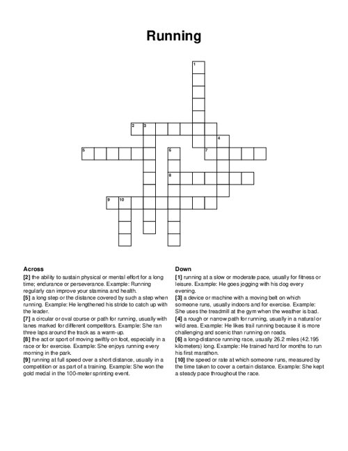 Challenging Printable Crossword Puzzles: Embark on a Mental Marathon