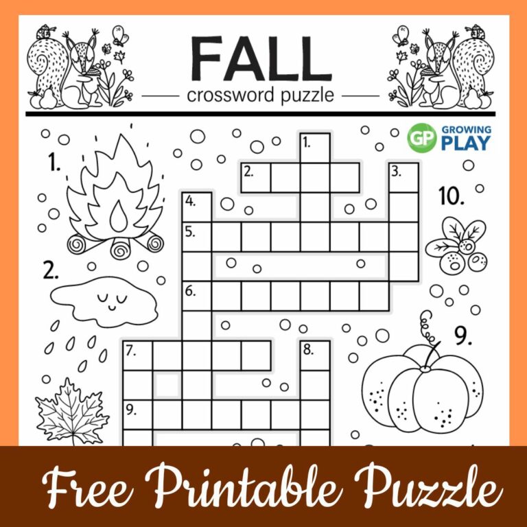 Crossword Puzzles: Free and Printable Brain-Boosting Delights