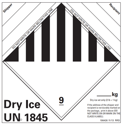 Dry Ice Shipping Label Printable: A Comprehensive Guide to Compliant and Effective Labeling