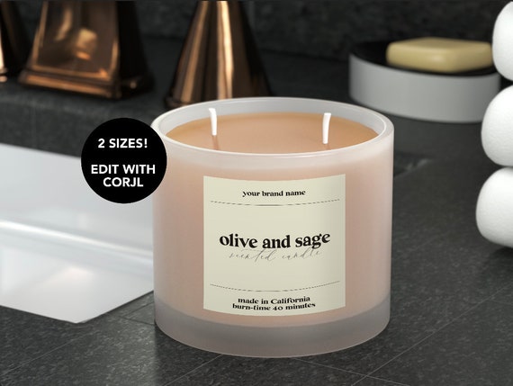 Enhancing Candle Aesthetics: A Guide to Printable Labels