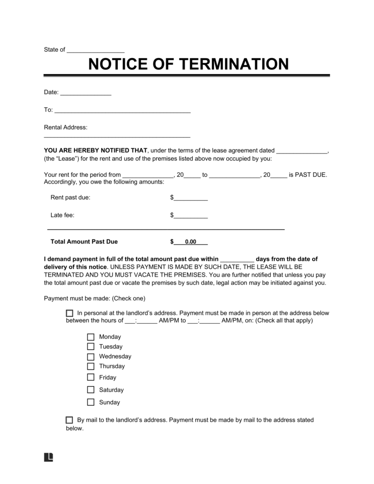 Eviction Notice Printable Form: A Comprehensive Guide for Landlords and Tenants