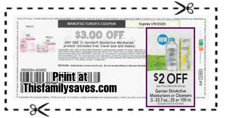 Exclusive Savings: $4 Off Garnier Coupon Printable