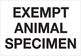 Exempt Animal Specimen Label Printable: A Comprehensive Guide to Design, Legal Requirements, and Resources