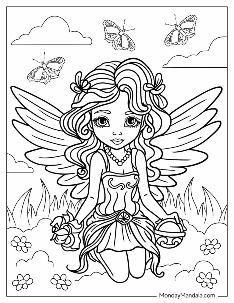 Fairy Free Printable Coloring Pages: A Magical Journey for All Ages