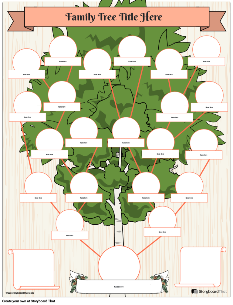 Family Tree Printable Worksheet: A Guide to Creating Your Family’s History