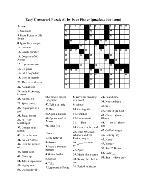 Free Daily Printable Crossword Puzzles Pdf: A Guide to Solving and Enjoying Crosswords