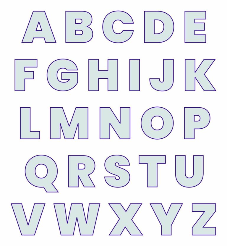 Free Printable 3 Inch Alphabet Letters: Enhance Learning and Unleash Creativity