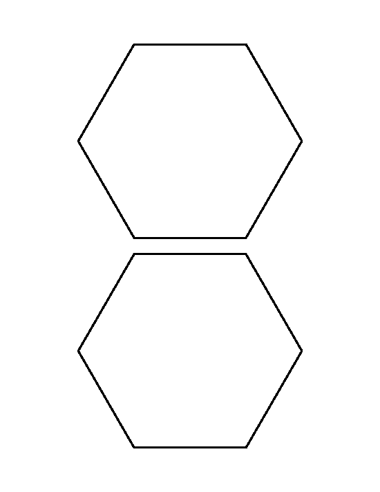 Free Printable 5 Inch Hexagon Template: A Versatile Tool for Creative Endeavors