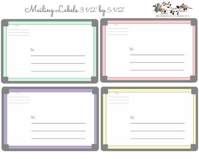 Free Printable Address Label Templates: Simplify Your Mailing Needs
