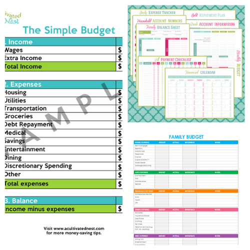 Free Printable Bill Planner: Take Control of Your Finances