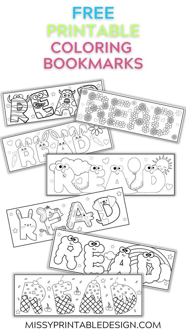 Free Printable Bookmarks To Color: Unleash Your Creativity and Imagination