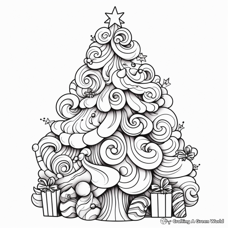 Free Printable Coloring Pages For Adults Christmas: Festive Relaxation and Creativity