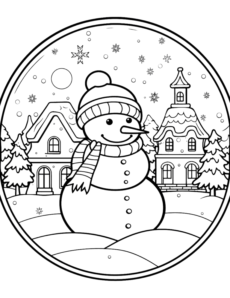 Free Printable Coloring Pages For Winter: Bring the Magic of the Season to Life