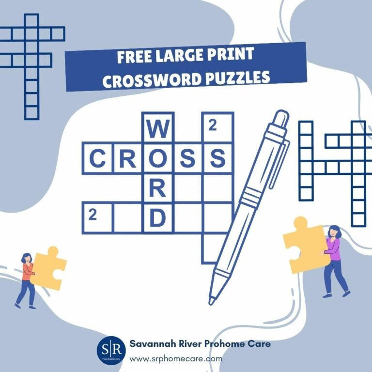 Free Printable Crossword Puzzles: A Brainy Delight for All Ages