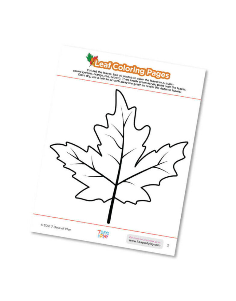 Free Printable Fall Leaf Templates for Endless Autumnal Creativity