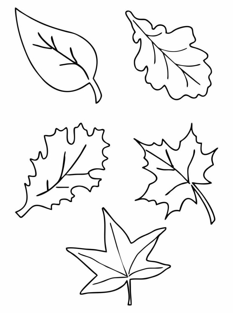 Free Printable Fall Leaves Template: A Versatile Tool for Creativity, Education, and Decor