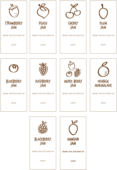 Free Printable Jam Label Templates: Enhance Your Homemade Delights