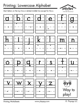 Free Printable Lower Case Alphabet Letters: A Comprehensive Guide for Educators and Parents