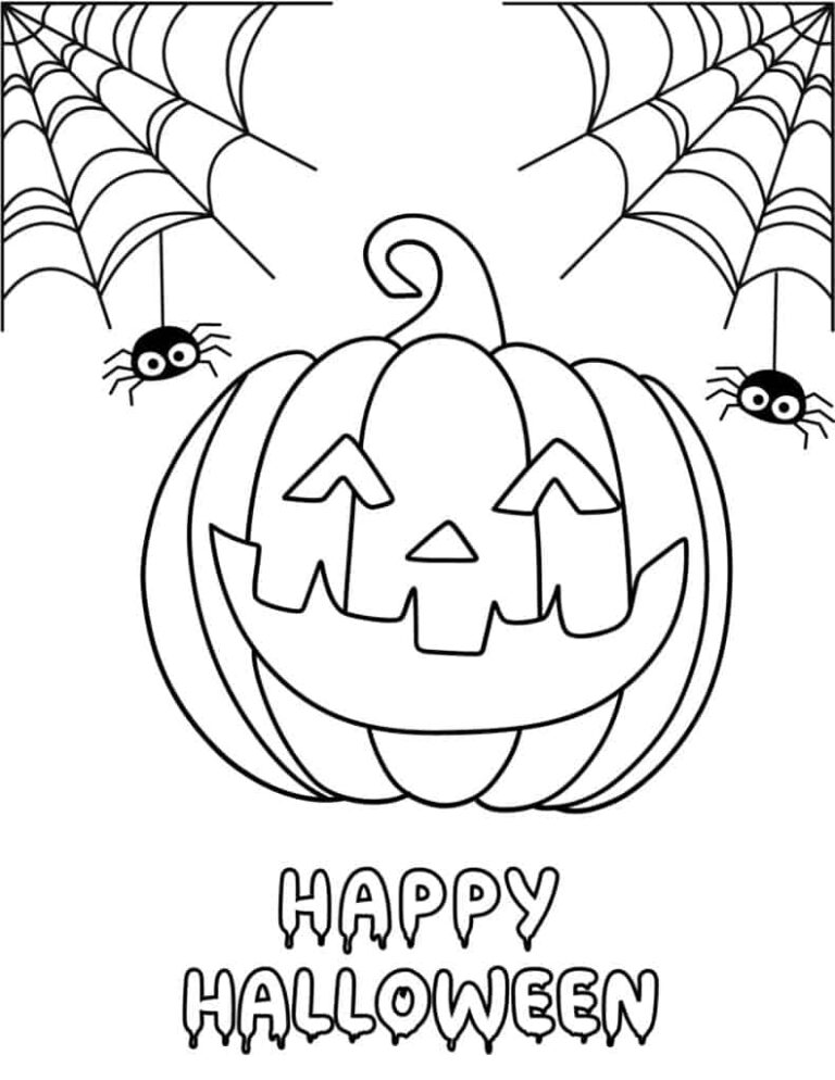 Free Printable Pumpkin Pictures To Color: Unleash Your Creativity and Spread Halloween Cheer