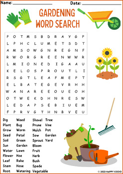 Gardening Word Search Printable: An Engaging Activity for All Levels