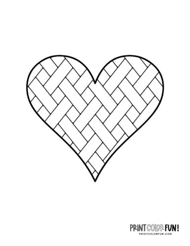 Heart Printable Coloring Page: A Fun and Educational Way to Learn About the Heart