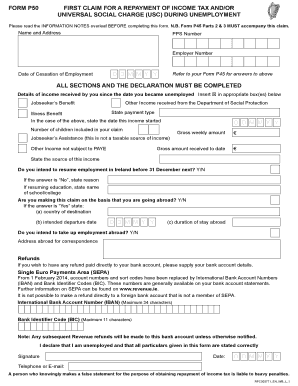 HMRC P50 Printable Form: A Comprehensive Guide to Downloading, Understanding, and Submitting