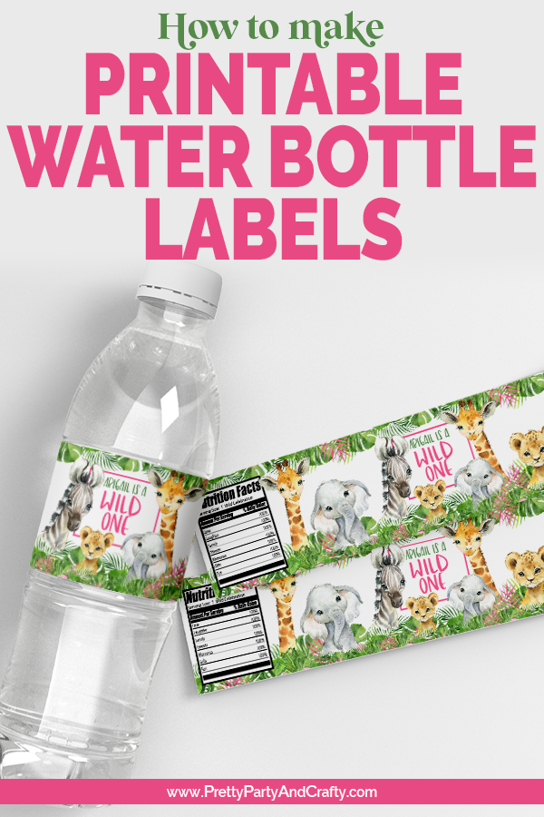 How Do I Print My Own Water Bottle Labels?