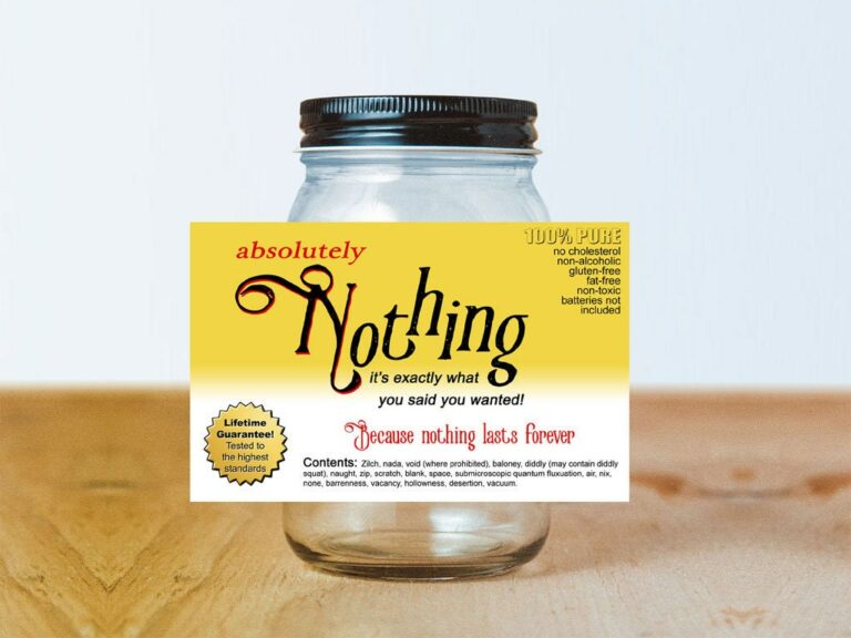 Jar Of Nothing Printable Label Free: A Guide to Customization, Design, and Application