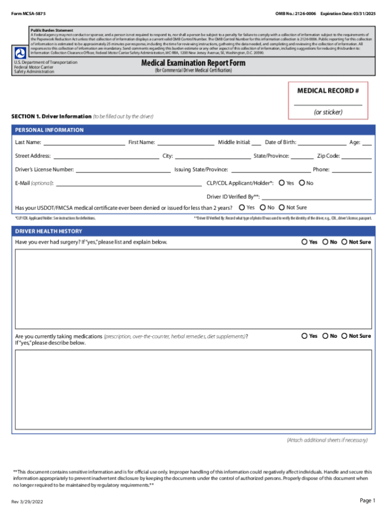 Mcsa 5875 Printable Form: A Comprehensive Guide to Understanding and Utilizing the Form