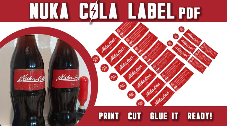 Nuka Cola Printable Label: Design, Print, and Enjoy!