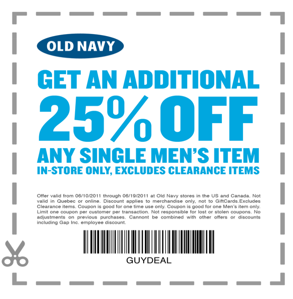 Old Navy Coupon In Store Printable: Your Guide to Saving Big