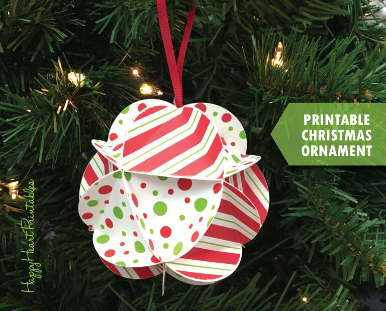 Ornaments Printable: A Guide to Creating Festive and Personalized Decorations