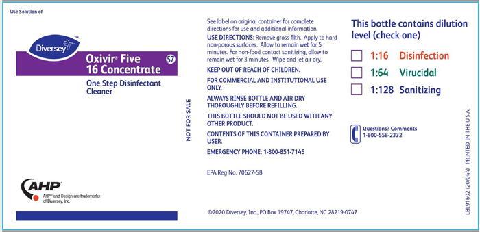 Oxivir Five 16 Printable Label: Your Essential Guide