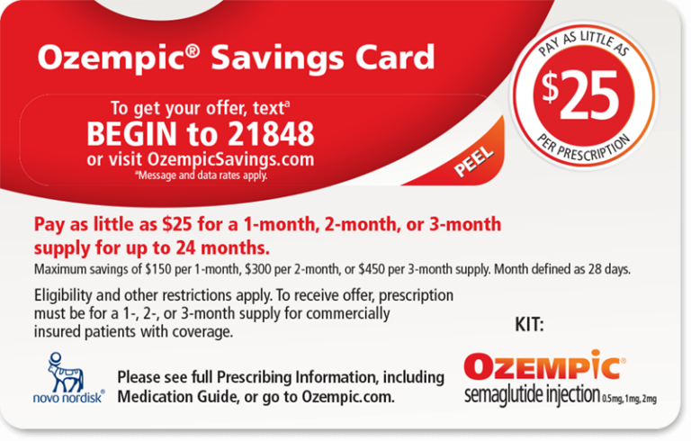 Ozempic Printable Coupon: Save Money on Your Prescription