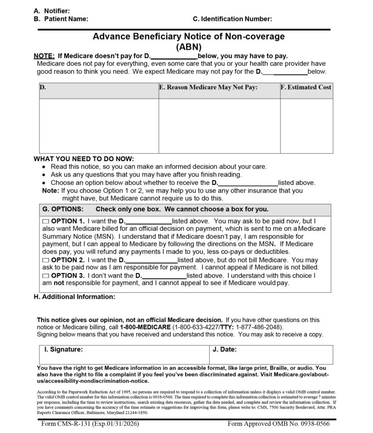 Printable ABN Forms: A Comprehensive Guide to Understanding and Using Them