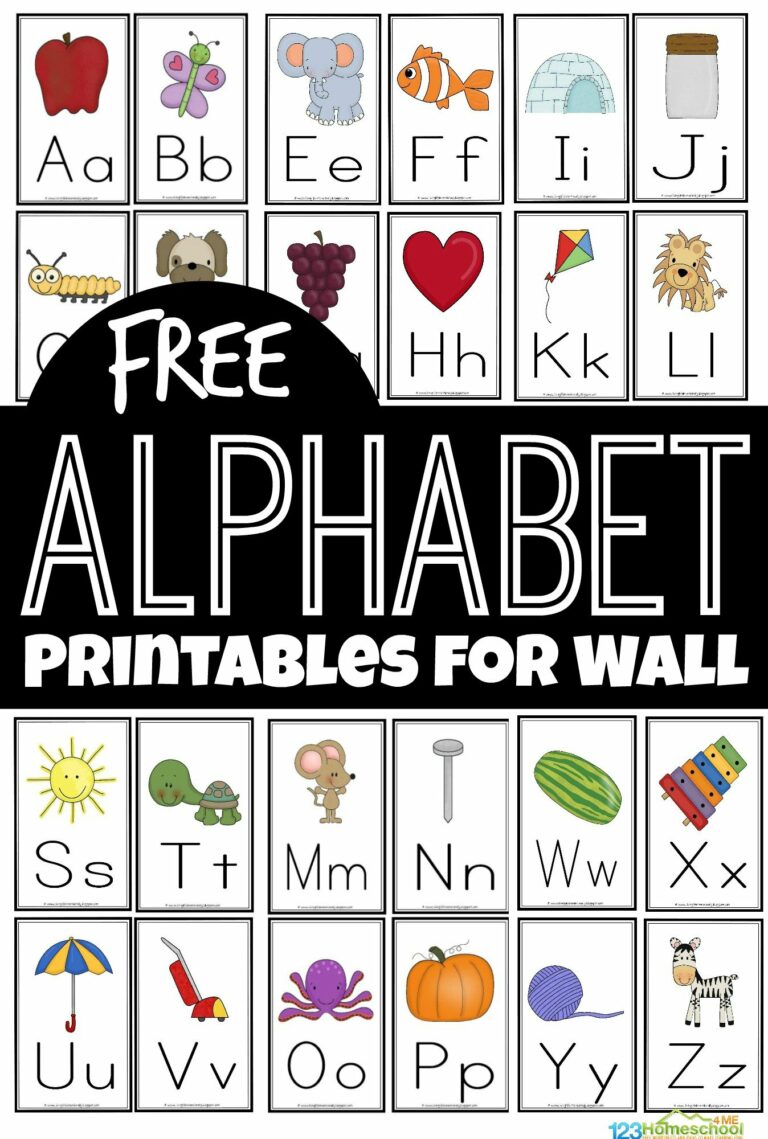 Printable Alphabet Letters: A Guide for Creative Learning and Decor