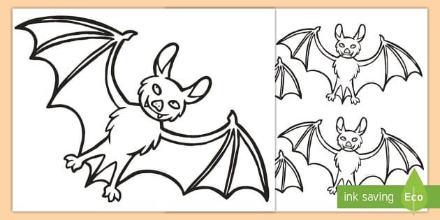 Printable Bat Cut Out: A Versatile Resource for Education, Creativity, and Decoration