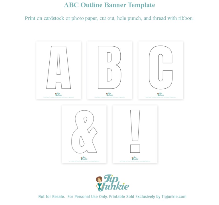 Printable Big Alphabet Letters: A Versatile Tool for Education, Signage, and Design