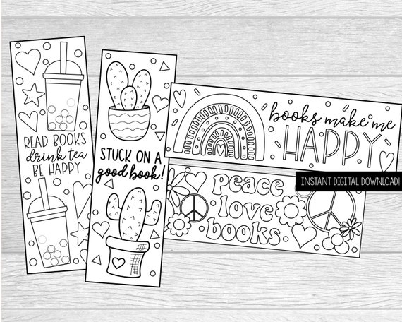 Printable Coloring Bookmarks Free: Unleash Your Creativity and Find Inner Peace
